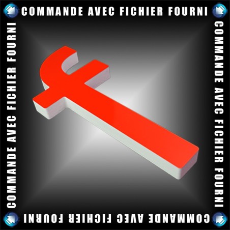 Lettres PVC 24mm - Upload