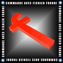 Lettres PVC 24mm - Upload