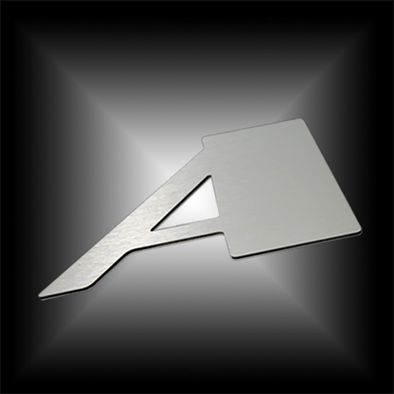Lettres Alu brossé argent Lettres Alu brossé argent