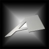 Lettres Alu brossé argent - Upload