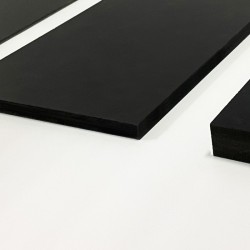 Panneau PVC noir 10mm vierge