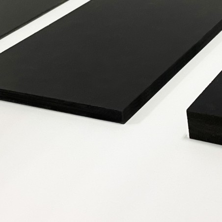 Panneau PVC noir 10mm vierge