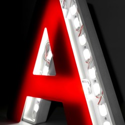 Lettres Boîtiers 3cm