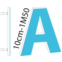 Lettres PVC 10mm