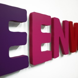 Lettres PVC 24mm