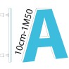 Lettres PVC 10mm - Upload