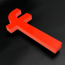 Lettres PVC 24mm - Upload