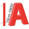 Lettres PVC 24mm - Upload