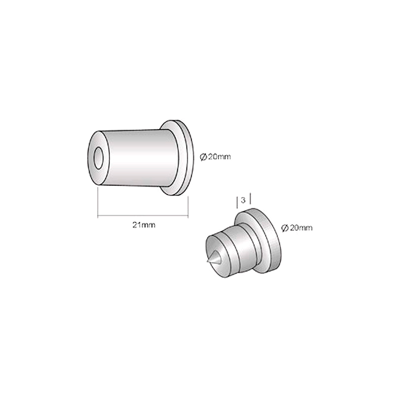 entretoise 24mm blanche entretoise 24mm blanche