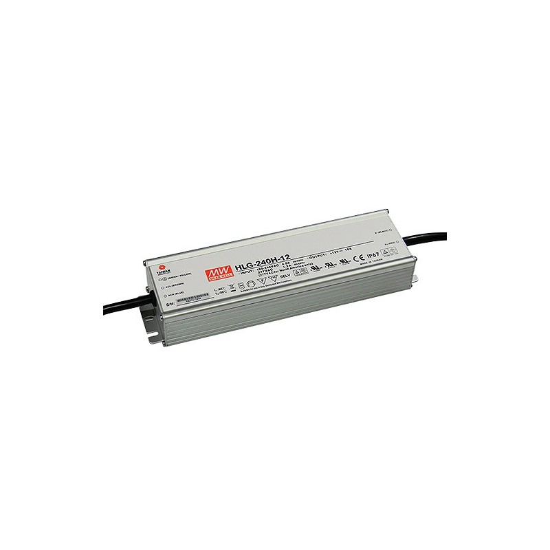 Alimentation LED MEAN WELL HLG-240H-12
