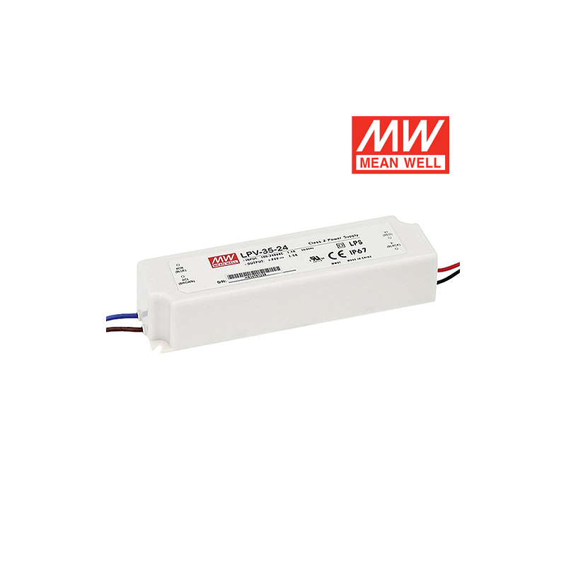 Alimentation LED MEAN WELL LPV-35-24