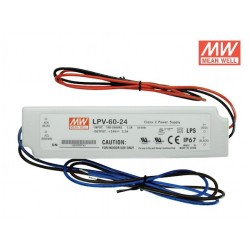 Alimentation LED MEAN WELL LPV-60-24