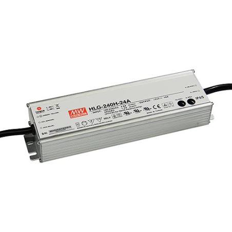 Alimentation LED MEAN WELL HLG-240H-24A