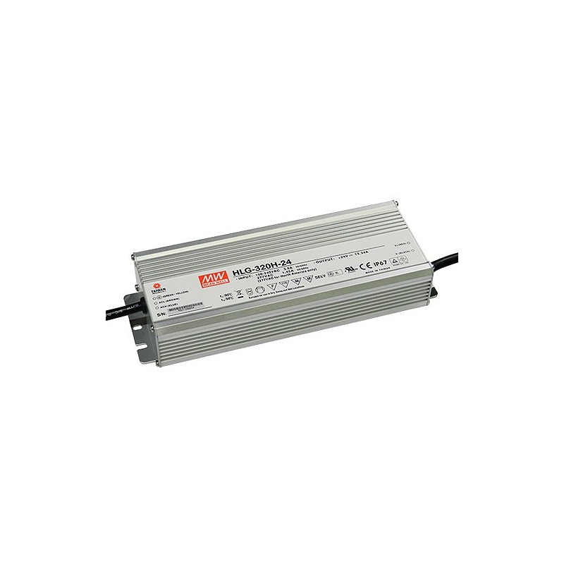 Alimentation LED MEAN WELL HLG-320H-24 Alimentation LED MEAN WELL HLG-320H-24