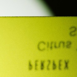 Perspex Frost_Jaune Citrus