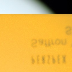 Perspex Frost_Jaune Safran