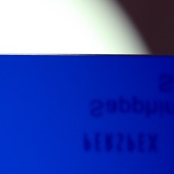 Perspex Frost_Bleu Sapphire