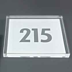 Plaque de porte numéro